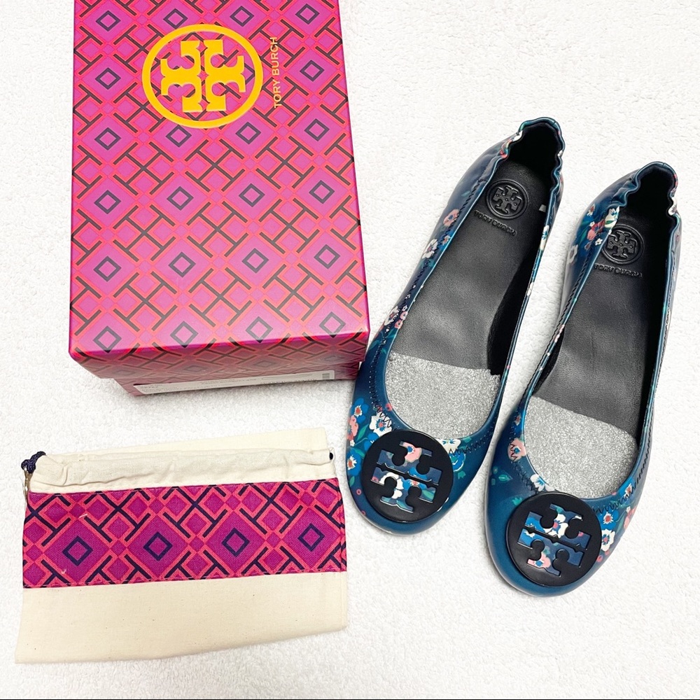 Tory Burch Minnie Travel Ballet with Logo